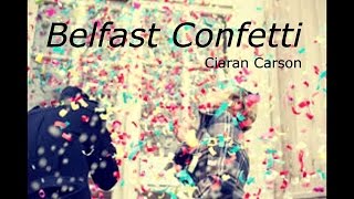 Belfast Confetti [upl. by Noam]