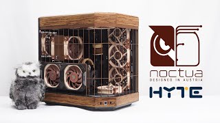 Noctua in the HYTE Y60 cage [upl. by Cir]