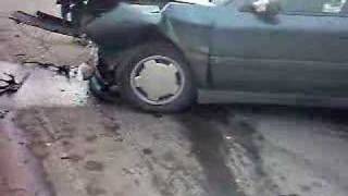 accidente lancia thema sofim 25 turbo vs safrane mansilla [upl. by Deroo]