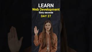 Learn Web Development Series Day 27  html css coding programming [upl. by Pathe]