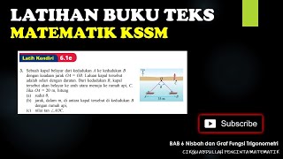 BAB 6 NISBAH DAN FUNGSI TRIGOmatematik LATIH KENDIRI 61eno3 [upl. by Freya53]