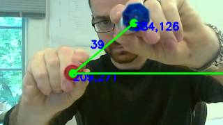 measuring angles in opencv [upl. by Ajiram]