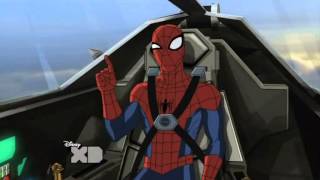 Ultimate SpiderMan Season 2 Episode 15 Ultimate Deadpool  Funniest Scene [upl. by Lesser]