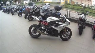 Triumph Daytona 675R Road Test Awesome Sound [upl. by Senilec277]