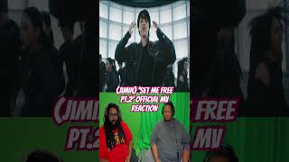 Jimin Set Me Free Pt2 Official MV  REACTION jimin nbureacts shorts reaction bts jiminbts [upl. by Aitat]