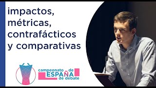 Impactos métricas contrafácticos y comparativas por Dominik Andráš [upl. by Straub582]