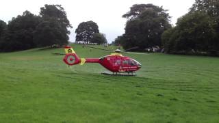 Air ambulance helimed 181 landing [upl. by Hooke]