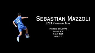 Sebastian Mazzoli 2024 Highlight Tape [upl. by Nereen]