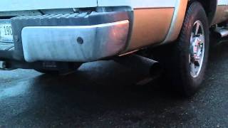 2011 ford powerstroke 67 4 inch turbo back exhaust [upl. by Batish]