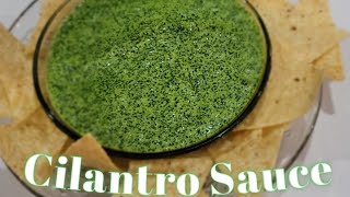 Cilantro Sauce [upl. by Nyrehtac577]