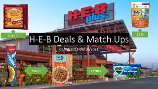 5 FREEBIES HEB Couponing amp Deals This Week August 5th 2021  How to Coupon HEB [upl. by Ignacia459]