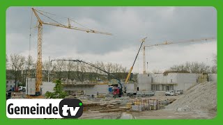 Das Allwetterbad Amstetten Zu Gast auf der Baustelle [upl. by Obelia]