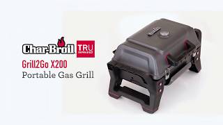 CharBroil  Barbecue Portátil a Gás  2Go X200 [upl. by Atileda608]