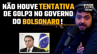 MONARK COMENTA SOBRE AS ACUSAÇÕES DE G0LP3 DO BOLSONARO monarktalks monarktalkslive [upl. by Mohorva]