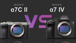 Sony alpha a7C II vs Sony alpha a7 IV [upl. by Etireugram]