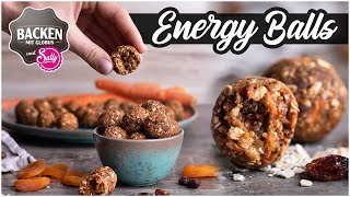 Energy Balls  der leckere Snack für zwischendurch  Backen mit Globus amp Sally 107 [upl. by Rabjohn]