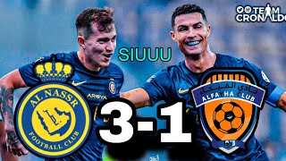 🔥ASISTENCIA BRUTAL DE CRISTIANO RONALDO AL NASSR 31 AL FEIHA [upl. by Eleynad]