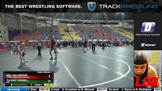 Junior 138 Tucker Caswell FWC Vs Eric Halverson Askren Wrestling Academy [upl. by Yerrok]