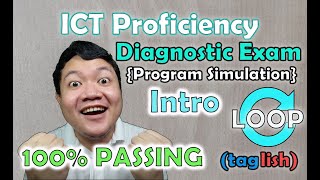 Program Simulation Part 1  Diagnostic Exam  ICT Specialist Proficiency [upl. by Sillig]