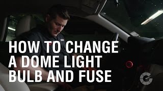 How To Change A Dome Light Bulb And Fuse  Autoblog Wrenched [upl. by Anil85]