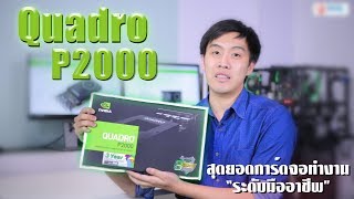 แกะกล่อง ลองของใหม่ Leadtek Quadro P2000 การ์ดจอสำหรับงานกราฟิก 2D และ 3D ในราคาน่าโดน [upl. by Ajnek]