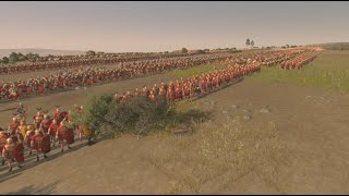 The battle of Canne Rome vs Carthage Rome 2 total war cinematic battle remake [upl. by Bancroft]