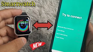 How To Connect Any Smartwatch To Phone Less Than 2 Minutes  Fitpro Smart Bracelet [upl. by Aleehs]