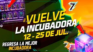 Regresan Las Incubadoras a Free Fire Incubadora ¿Luna Sangrienta Cubo Magico Evento [upl. by Aitat942]