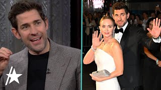 How Emily Blunt REACTED To John Krasinski’s Sexiest Man Alive Title [upl. by Northrop70]