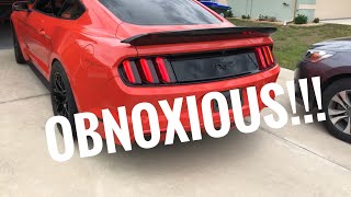 Most Obnoxious Exhaust For The Ecoboost [upl. by Eynahpets]