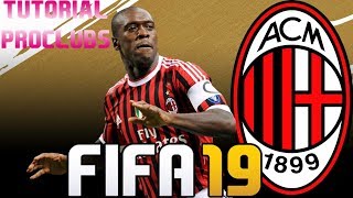 FIFA 19  TUTORIAL FACE I Clarence Seedorf ICON Pro Clubs [upl. by Brunhilda]