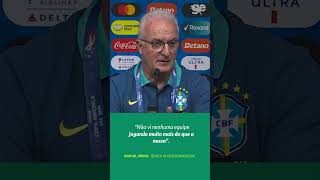 DORIVAL ELOGIA SELEÇÃO quotNÃO VI NINGUÉM JOGANDO MUITO MAIS DO QUE A GENTEquot  shorts  geglobo [upl. by Dawn]