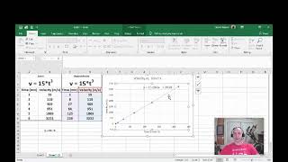 Linearizing Data Example [upl. by Ramas]