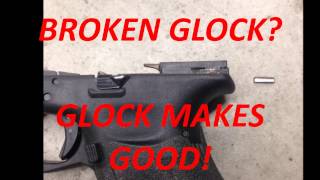 MY GLOCK BROKE Glock makes it right Jeff Shoots Stuff [upl. by Liris]