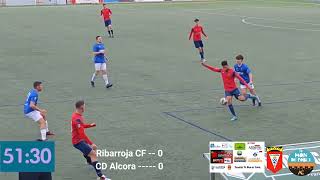 Ribarroja CF  CD Alcora Jornada 22 Lliga Comunitat10032024 segunda parte [upl. by Nidia]