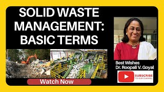 Solid waste management Basic terms हिंदी में  A Comprehensive Guide of basic Terminologies in Hindi [upl. by Smoht]