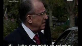 Iliescu speaks in english [upl. by Silenay]