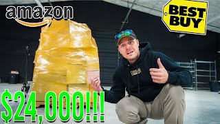 I Paid 500 for 24000 Worth Of Mystery Returns  Amazon Return Pallet Unboxing [upl. by Annig]