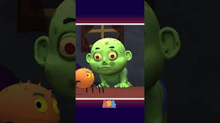 Zombie y su arañita  Canciones infantiles shorts halloween [upl. by Eadith]