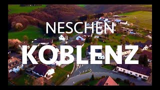 KOBLENZ NESCHEN 🇩🇪 Drone 4K  GERMANY Deutschland Ultra HD [upl. by Edmead]