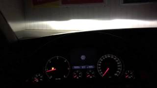 2011 VW Phaeton Start up active light assist [upl. by Christalle]