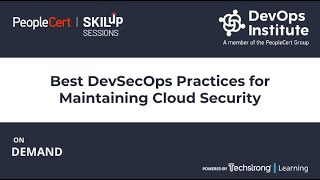 Best DevSecOps Practices for Maintaining Cloud Security [upl. by Yoc]