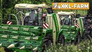 LS17 XXLFarm Krone Big X 1100 HäckslerKONVOI  LS17 Süd Thüringen 37 [upl. by Sapphire]