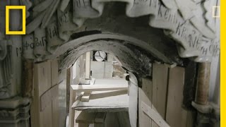 EXCLUSIVE A Closer Look Inside Christs Unsealed Tomb  National Geographic [upl. by Burhans]