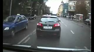 NEW car accident in RussiaChevrolet Lacetti crash [upl. by Sucy]