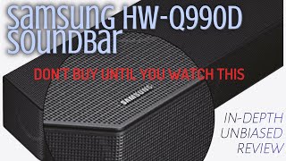 An InDepth Review of the Samsung HWQ990D Soundbar [upl. by Deanna166]