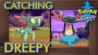 Pokémon Sword amp Shield  How to Catch Dreepy 2 Rarity Pokémon [upl. by Rovner914]