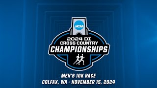 NCAA Cross Country Regionals  Mens 10K Race  111524  Colfax WA hosted by WSU [upl. by Etteve629]