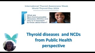 TFI ITAW webinar 25 May 2024  Thyroid diseases and NCDs Dr Snežana PerišićŽivković [upl. by Bohner]