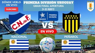 ⚽️Nacional vs Peñarol⚽️Dónde Verlo EN VIVO en la Gran Final Primera División de Uruguay 2024 [upl. by Epotimet]